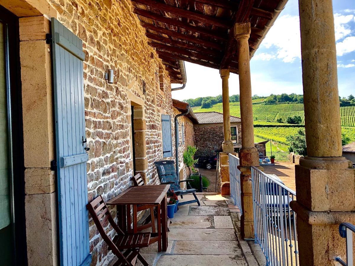 Au Petit Bonheur Chez Bambina Hotel Leynes Екстериор снимка